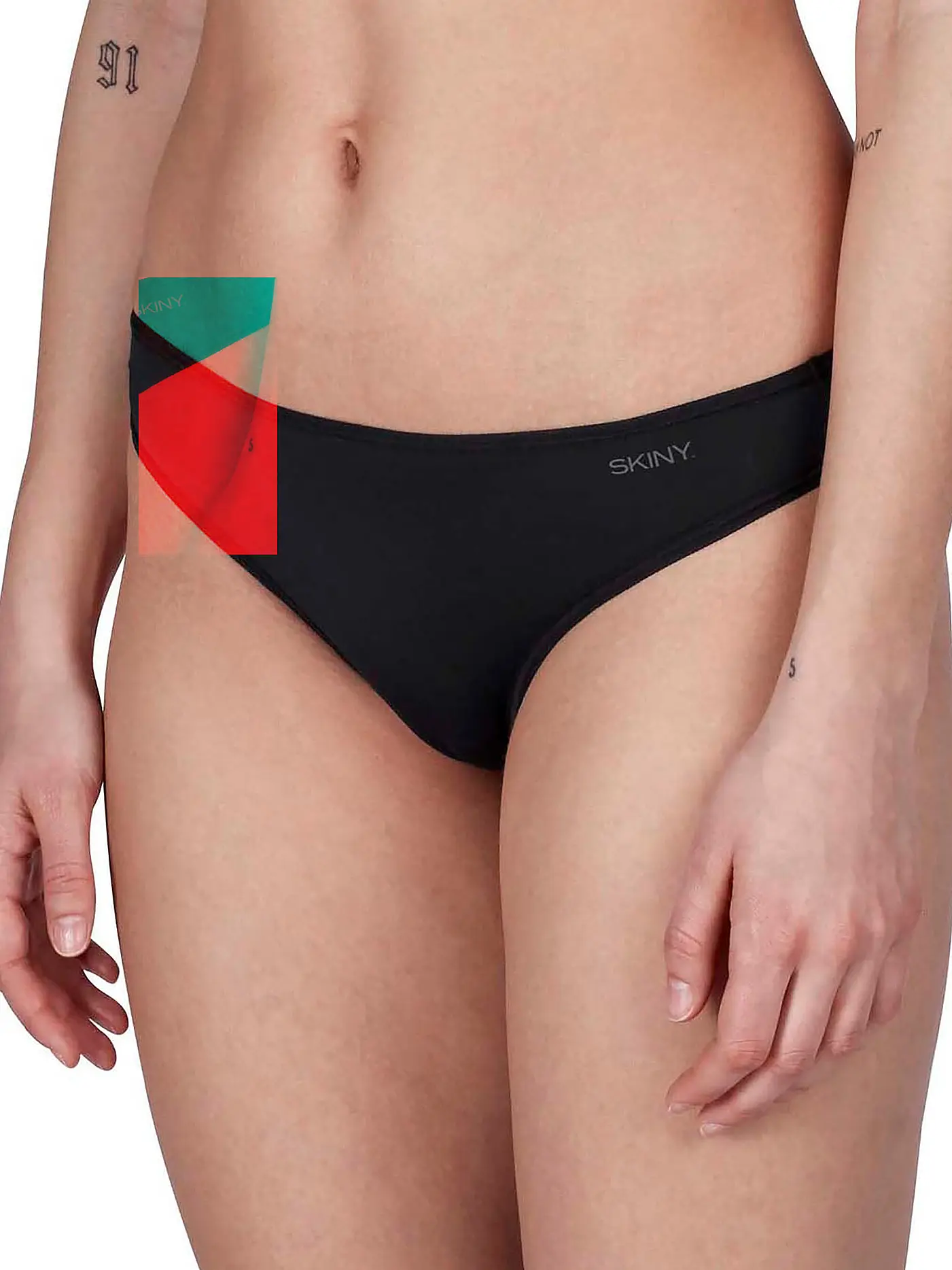 SKINY | String 2-er Pkg. "Micro Lovers" (Beige) | schwarz
